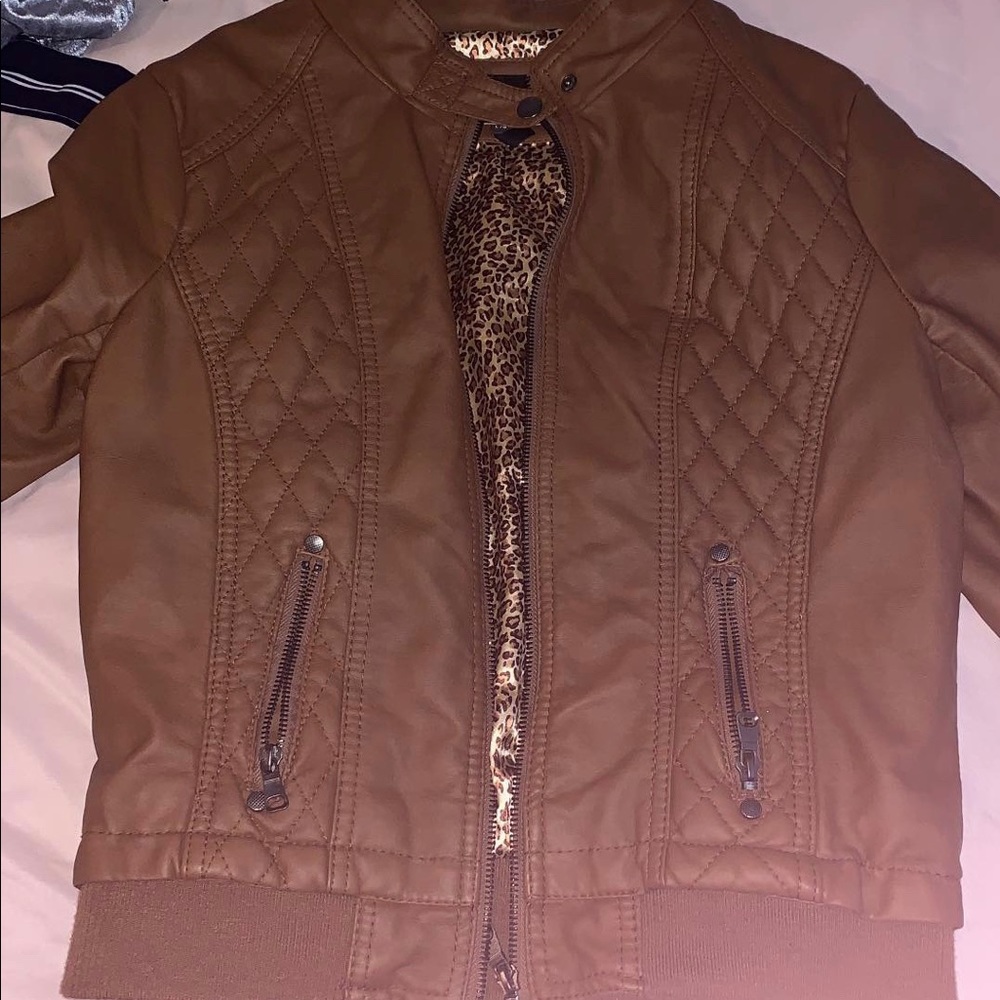 Brown Leather Jacket